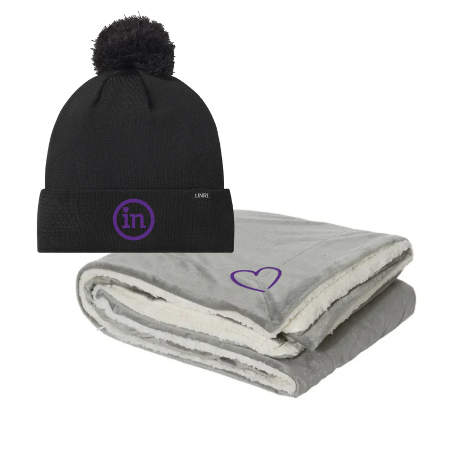 Purple Pak Bundle w/ UNRL Hat & Sherpa Blanket
