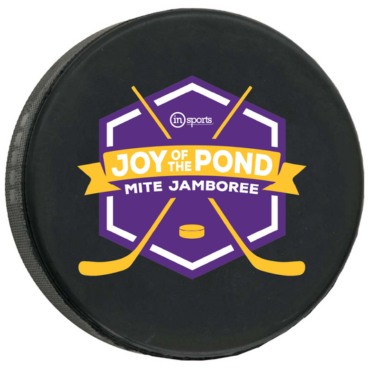Joy of the Pond Hockey Puck