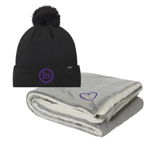 Purple Pak Bundle w/ UNRL Hat & Sherpa Blanket